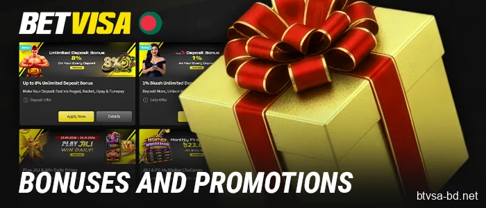 Bonuses for BetVisa Players from Bangladesh