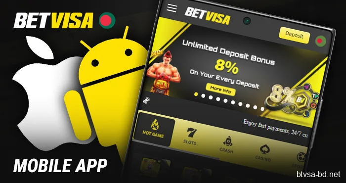 Download the BetVisa Bangladesh mobile app
