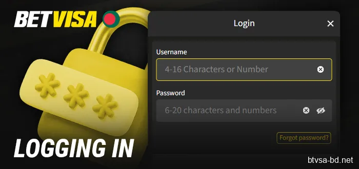 How to Log In to Your BetVisa Account