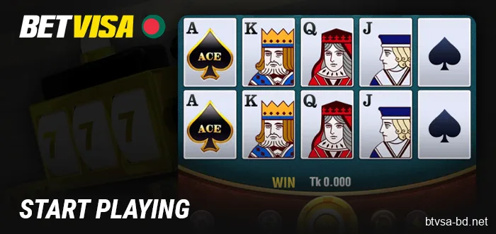 Start playing slots at BetVisa Casino