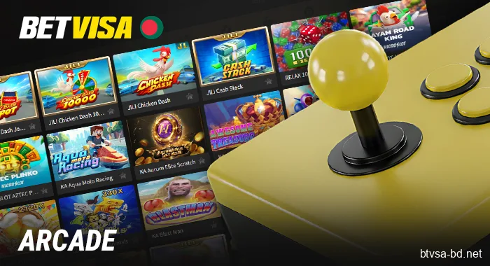 The Best Arcade Games at BetVisa Online Casino