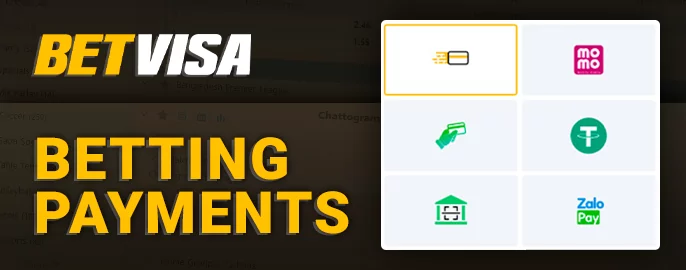 About payment methods at BetVisa bookmaker - what payment systems can be deposited and withdrawn